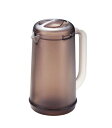 アークランドサカモト 弁慶 ノンウエットピッチャー (結露防止) 1.2L ブラウン