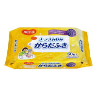 PIGEON ピジョン ハビナース さっとさわやか からだふき 60枚入