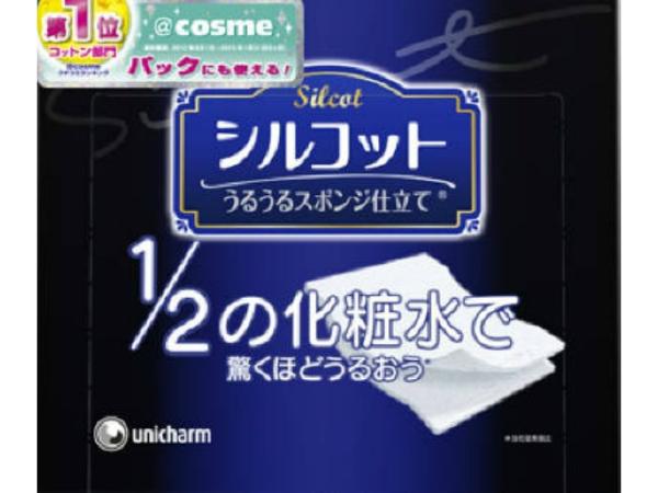 ユニ・チャーム シルコット うるうるスポンジ仕立て 40枚入