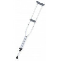 日進医療器 アルミ合金製松葉杖 合わせてパッチン (1本) / TY-156 M (中)