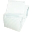 報映テクノサービス CD/DVD M-ロックケース スーパークリア 10枚入(FD1001TLSC10)(2)