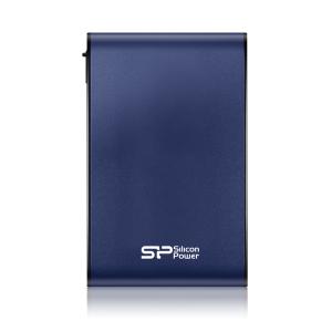 Silicon Power シリコンパワー USB3.0/2.0対応 耐衝撃 防水仕様 Armor A80 ポータブルHDD 1TB Blue SP010TBPHDA80S3B