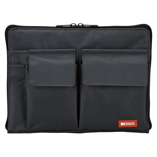 リヒトラブ バッグインバッグ A5 黒 (A-7553-24)