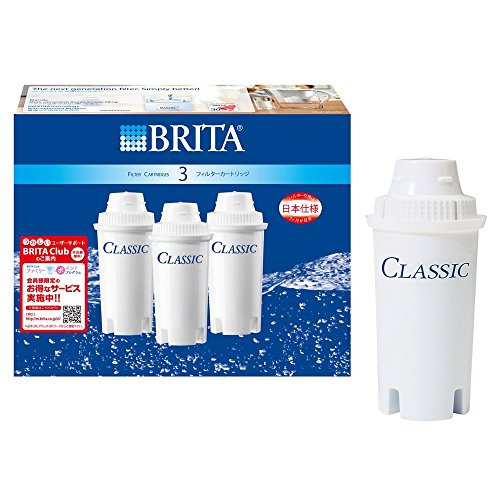 ブリタジャパン BRITA(ブリタ)　浄水ポットカードリッジ　CLASSIC　3P