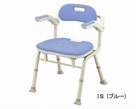 ARONKASEI アロン化成 折りたたみシャワーベンチIS 座面角型 / 536-320 ブルー
