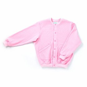 日本エンゼル スクエアニット室内着【えりなし前開きタイプ】 ピンク S (5100)(4.0)