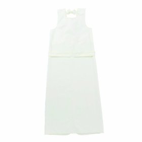 日本エンゼル 入浴介助エプロン【ひもタイプ】 ホワイト L (6013)