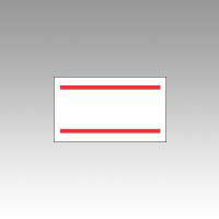 サトー PB用ラベル　2本線　10巻入　100 (PB-3 キョウネン 2ホンセン)