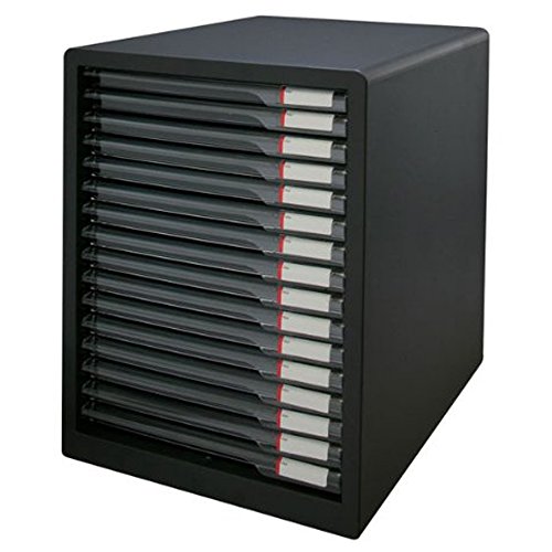 IRISOHYAMA アイリスオーヤマ レターケース 16段 L-16SSR ダークグレー 245949／L-16SSR 1個