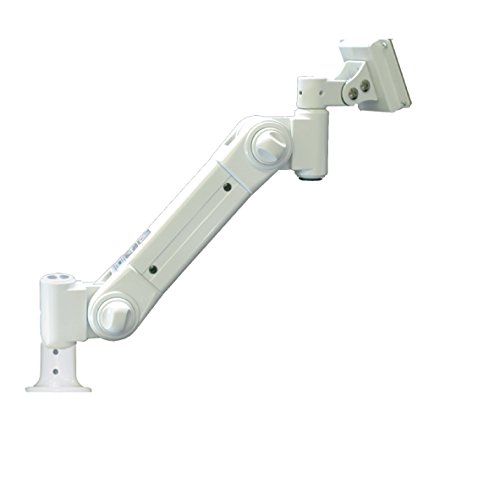 ライブクリエータ ARM2-20G2 液晶モニター用スタンダードアーム アイボリー/フランジ付グロメット/低荷..