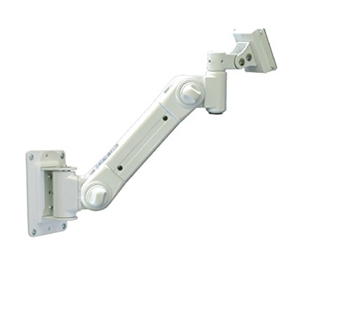 ライブクリエータ ARM2-20W 液晶モニター用スタンダードアーム アイボリー/壁面/低荷重 VESA75・100対応