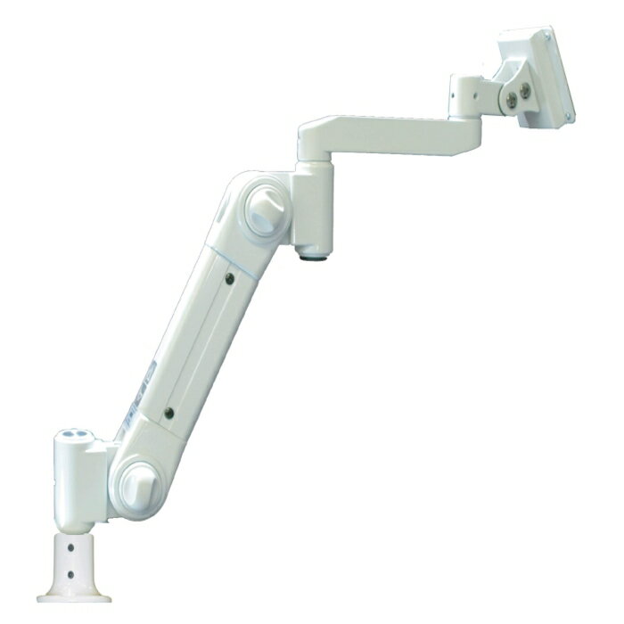 ライブクリエータ ARM2-10AG2 液晶モニター用スタンダードアーム アイボリー/フランジ付グロメット/低荷重