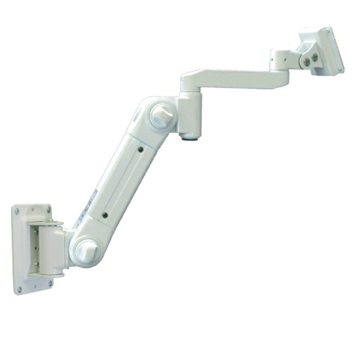 ライブクリエータ ARM2-10AW 液晶モニター用スイングアーム付スタンダードアーム アイボリー/壁面/低荷重