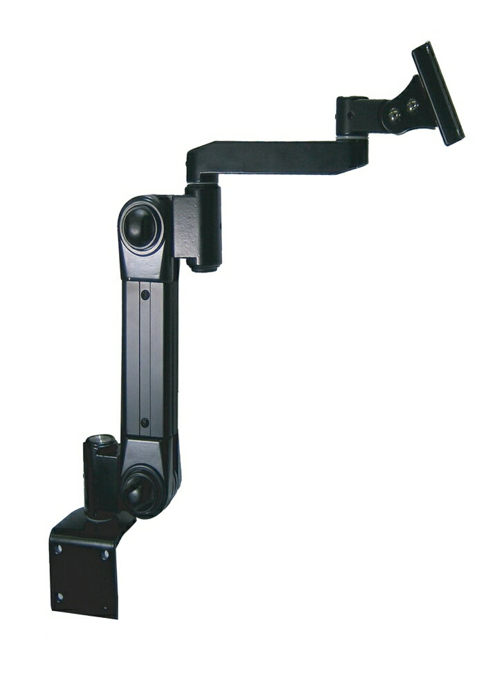 ライブクリエータ ARM2-11ACB 液晶モニター用スイングアーム付スタンダードアーム ブラック/クランプ/..