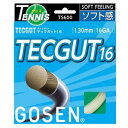 ゴーセン テックガット 16 ホワイト (TS600W)(4)