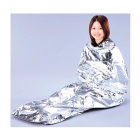 IRISOHYAMA アイリスオーヤマ アイリスオーヤマ 非常用保温アルミシート 寝袋型 (JTH-1020)