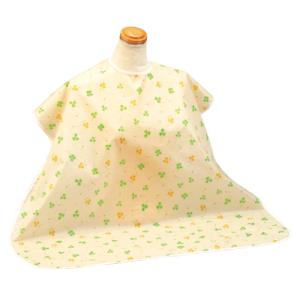 PIGEON ピジョン ハビナース 肩までおおえる食事エプロン イエロー