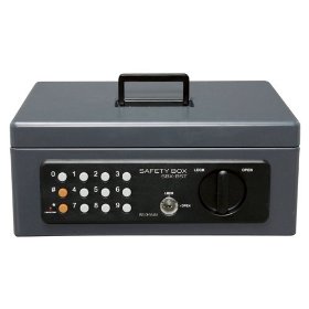 IRISOHYAMA アイリスオーヤマ (M61011728)　テンキー式手提げ金庫B5　　5616 ...