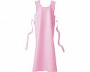 フットマーク 入浴介護用エプロン (ひもタイプ) ピンク/LNCNI0545638-1589-02(4)