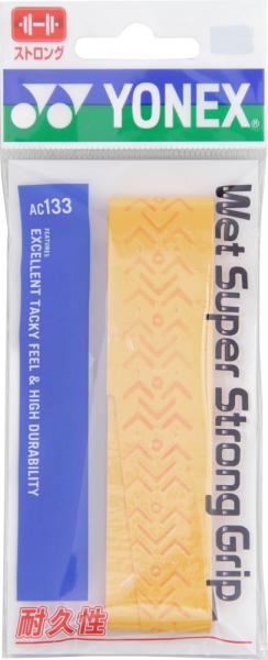 YONEX ヨネックス ヨネックス ウェットスーパーストロングGRIP 品番：AC133 カラー：ブライトオレンジ（160）
