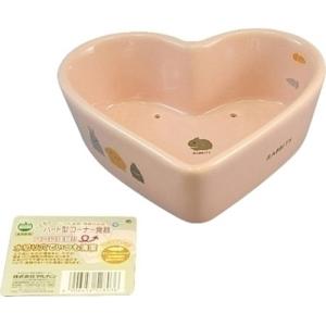 マルカン うさぎのハート型 コーナー食器340ml ES-14