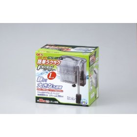 GEX(ジェックス) 簡単ラクラク パワーフィルター L 5458 【外掛けフィルター・本体/アクア ...