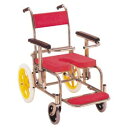 カワムラサイクル 入浴・シャワー用車いす (病院・施設用) / KS-2 レッド