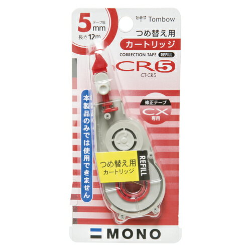 トンボ鉛筆 修正テープカートリッジ モノCR5(CT-CR5)