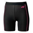 PUMA プーマ ヨネックス レディースハーフスパッツ 品番:STBF2502 カラー:ブラック/ピンク(181) サイズ:L