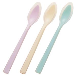 TKG テイケイジイ 遠藤商事 口あたりやさしいスプーン 一体深型・小 / KU-06 ピンク