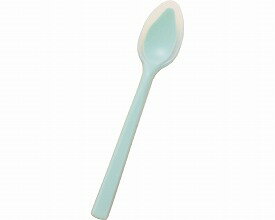 岡部洋食器製作所 口あたりやさしいスプーン 一体深型・大 / KU-07 ブルー