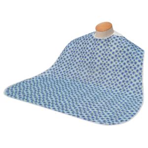 竹虎ヒューマンケア ソフラピレンエプロン パンジー / 102270 ブルー