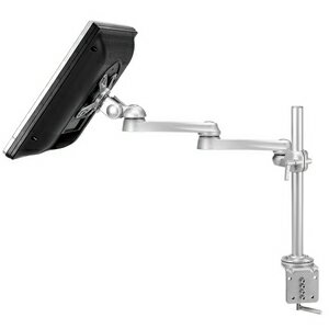 モダンソリッド 水平多関節クランプ固定アーム(銀) LA-51SC-4Q(LA-51SC-4Q)