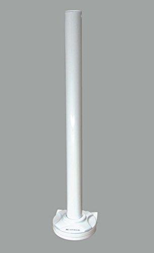 モダンソリッド LA-50シリーズクランプ固定支柱(白) LA-501-WH(LA-501-WH)