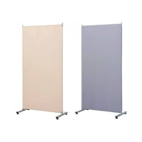 ナカバヤシ 簡易パーティション 1600×800mm グレー PTS-1680N 1個