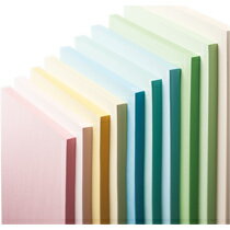 長門屋商店 Color Paper A4 特厚口 うぐいす 100枚入(ナ-3408V)