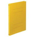 TANOSEE フラットファイル(PP) A4タテ 150枚収容 イエロー 5冊(TFPP-A4SY)
