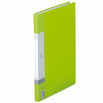 リヒトラブ リクエスト クリヤーブックサイドベンツ A4タテ 40ポケット 黄緑(G3401-6)