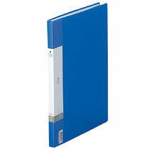 リヒト リクエスト クリヤーブックサイドベンツ A4タテ 40ポケット 青(G3401-8)