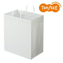 大塚商会 TANOSEE ラミネートバッグ マチ広 白 10枚入(ORLB-W-WH)