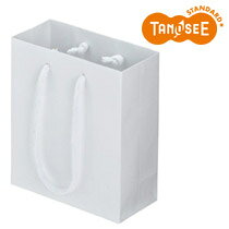 大塚商会 TANOSEE マットコート手提袋 ミニ ホワイト 10枚入(ORMB-3S-WH)