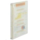TANOSEE フラットファイル(PP) A4タテ 150枚収容 クリア 5冊(TFPP-A4SC)