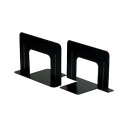 TANOSEE ブックエンド T型 ワイド ブラック 2枚1組(OR-291-D)
