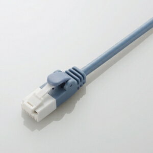 ELECOM エレコム EU RoHS指令準拠 ツメ折れ防止やわらかLANケーブル(Cat6)/10.0m/ブルー(LD-GPYT/BU100)