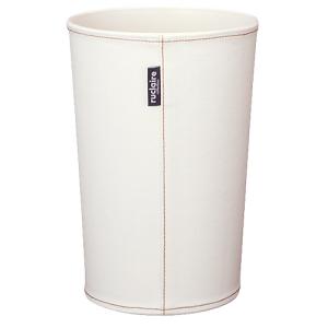 アスベル(Asvel) アスベル レザーゴミ箱S 「ルクレールコレクション」 6L アイボリー