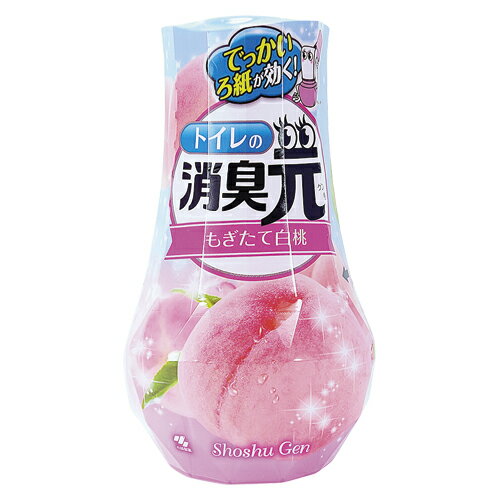 小林製薬 トイレの消臭元もぎたて白桃400ml