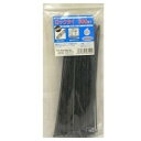 OHM オーム電機 ロックタイ 300mm耐候・黒 100本入り
