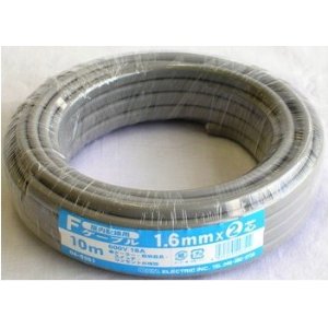 OHM オーム電機 VVF 2.0mm×3芯 4m