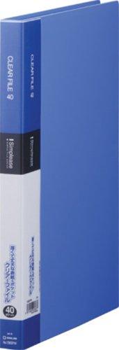 KING JIM シンプリーズクリアーファイル40P 青(136SPWアオ)