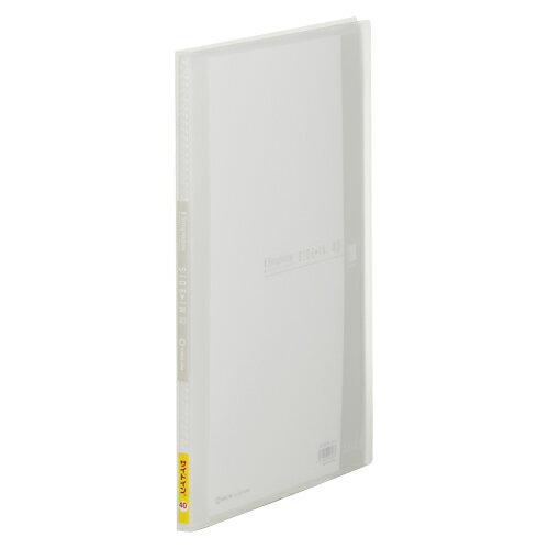 KING JIM シンプリーズCFサイドイン40P 透明(187TSPWトウ)